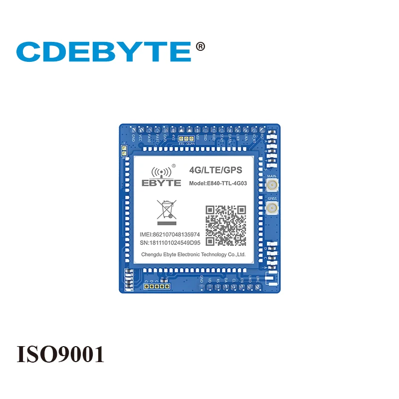 

4G LET GPS Serial Port Wireless Transparent Transceiver E840-TTL-4G03 Modbus TCP RTU AT Command RF Module