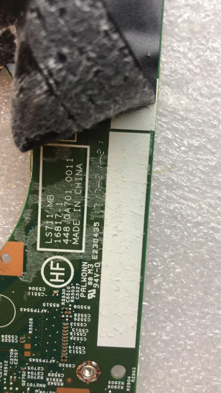 Abdo для lenovo 710S-13ISK 710S-13IKB материнская плата для ноутбука процессор i7 7500 8G ram тестовая работа