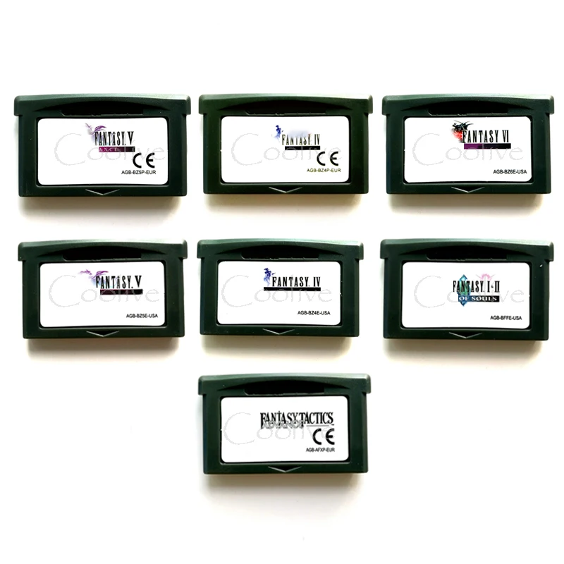 

FF Fantasy Series US EU for 32 Bit Video Game Cartridge Console Card Handheld Player ENG/FRA/DEU/ESP/ITA Language