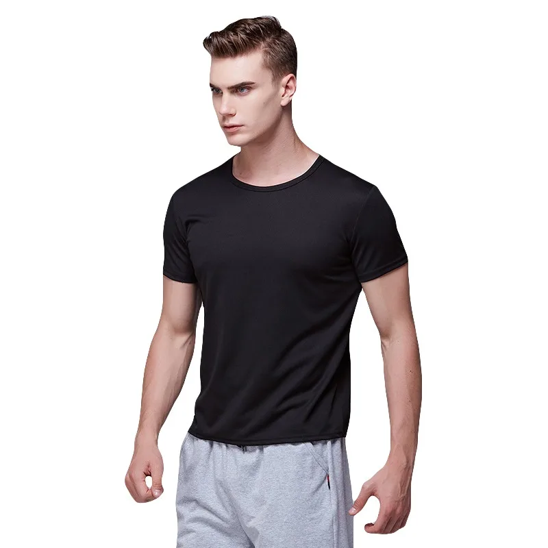 Анти-Грязная Спортивная одежда водонепроницаемая футболка гидрофобная дышащая рубашка быстросохнущая футболка с коротким рукавом