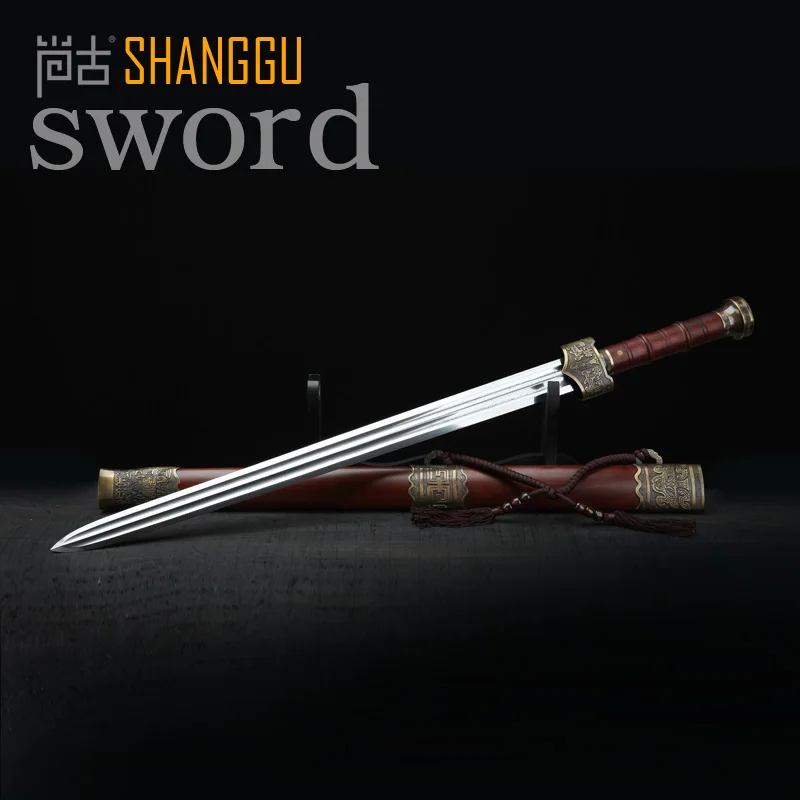 Кровяной корыт из черной бронзы, Yue, дамасская сталь, меч Longquan King's, высококачественные художественные коллекционные мечи, китайские
