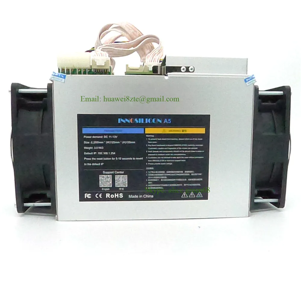 Совершенно новый Innosilicon A5 Dashmaster X11 DASH Miner 30.2Gh/S AISI chip 750W с блоком питания или без