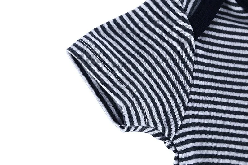 Promotion 23 Styles Baby Romper Boy & Girl Striped Short Sleeves Next Jumpsuit New Born Baby Clothes Infant Newborn Boy Body (4)