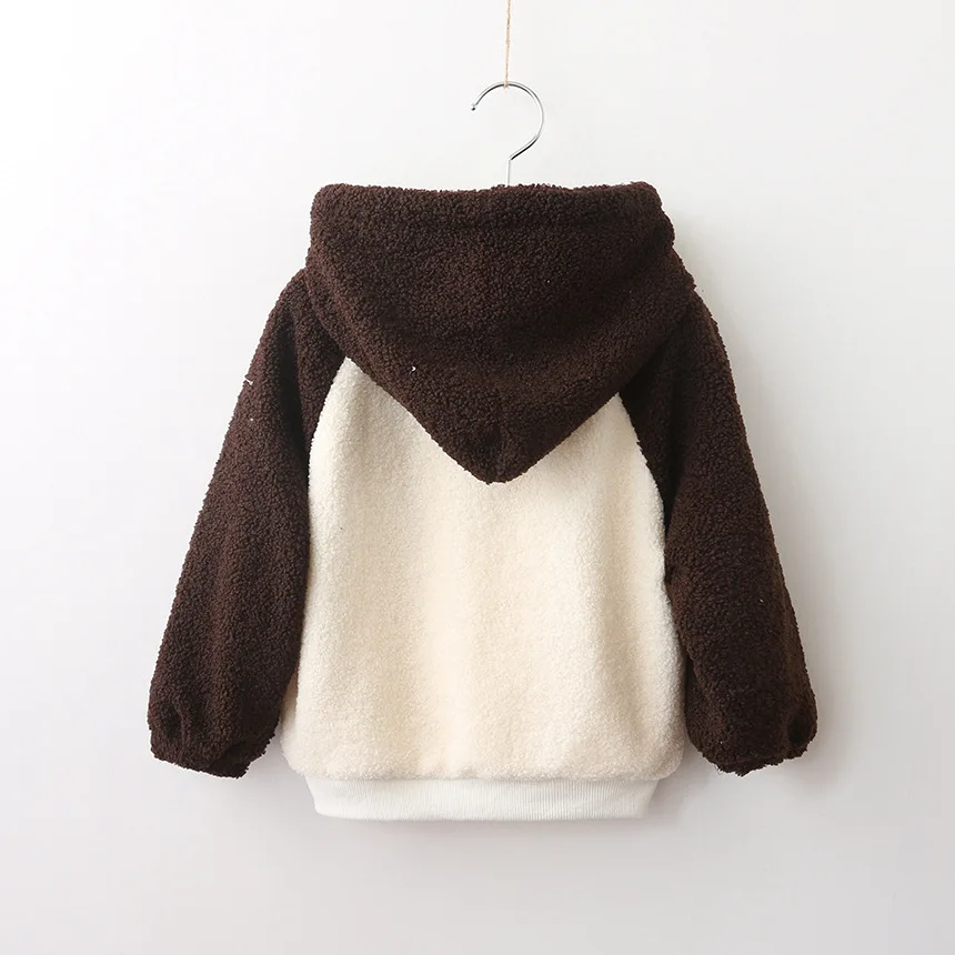Толстовки с капюшоном для мальчиков и девочек Оптовая продажа зимней одежды