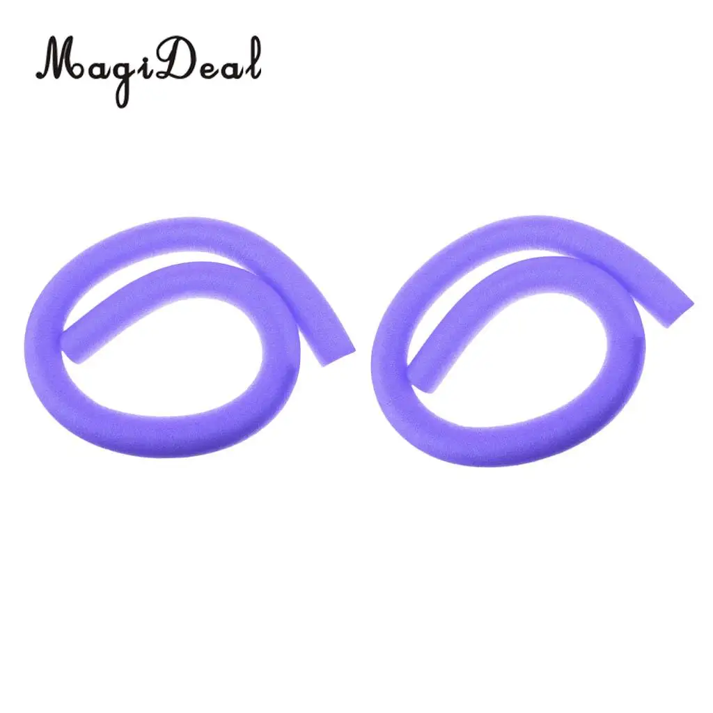 MagiDeal High Quality 2 Pieces Kids Adult Swimming Pool Noodle Hollow Solid Foam Swim Float 6 Colors