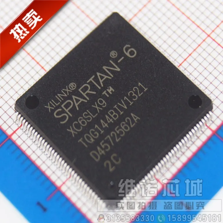

74 series of logic chip hot XC6SLX9-2TQG144C LQFP144 programmable logic IC