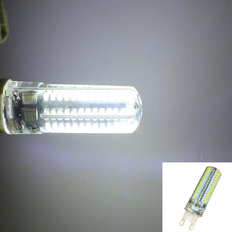 10x G9 SMD3014 лампочки 5 Вт LED Капсула лампа Светодиодная лампа в кристалл Освещение светодиодные лампы Spotlight лампа AC200-240V