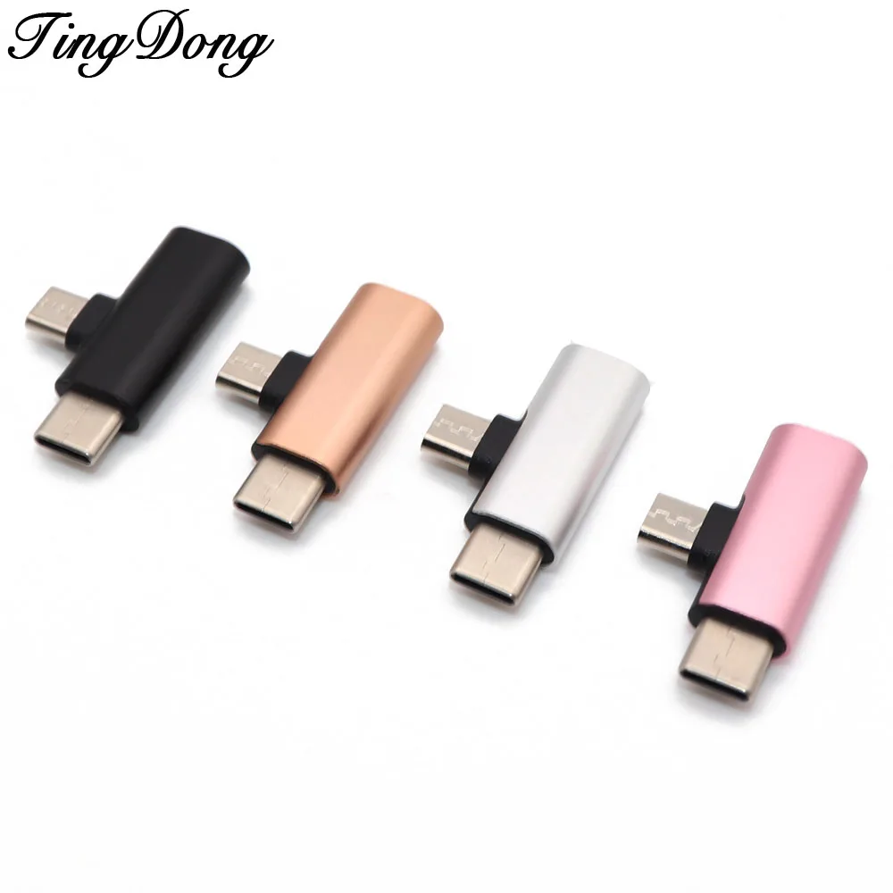 8 Pin Female To USB C Type-c micro usb Male Adapter USB Cable Converter Charging Type c Connector Adapter for Xiaomi for Huawei