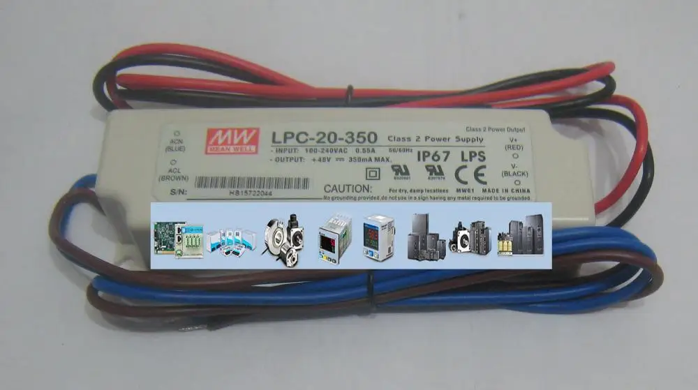

Meanwell Waterproof Switch Power LPC-20-350 2 Years Warranty New Original