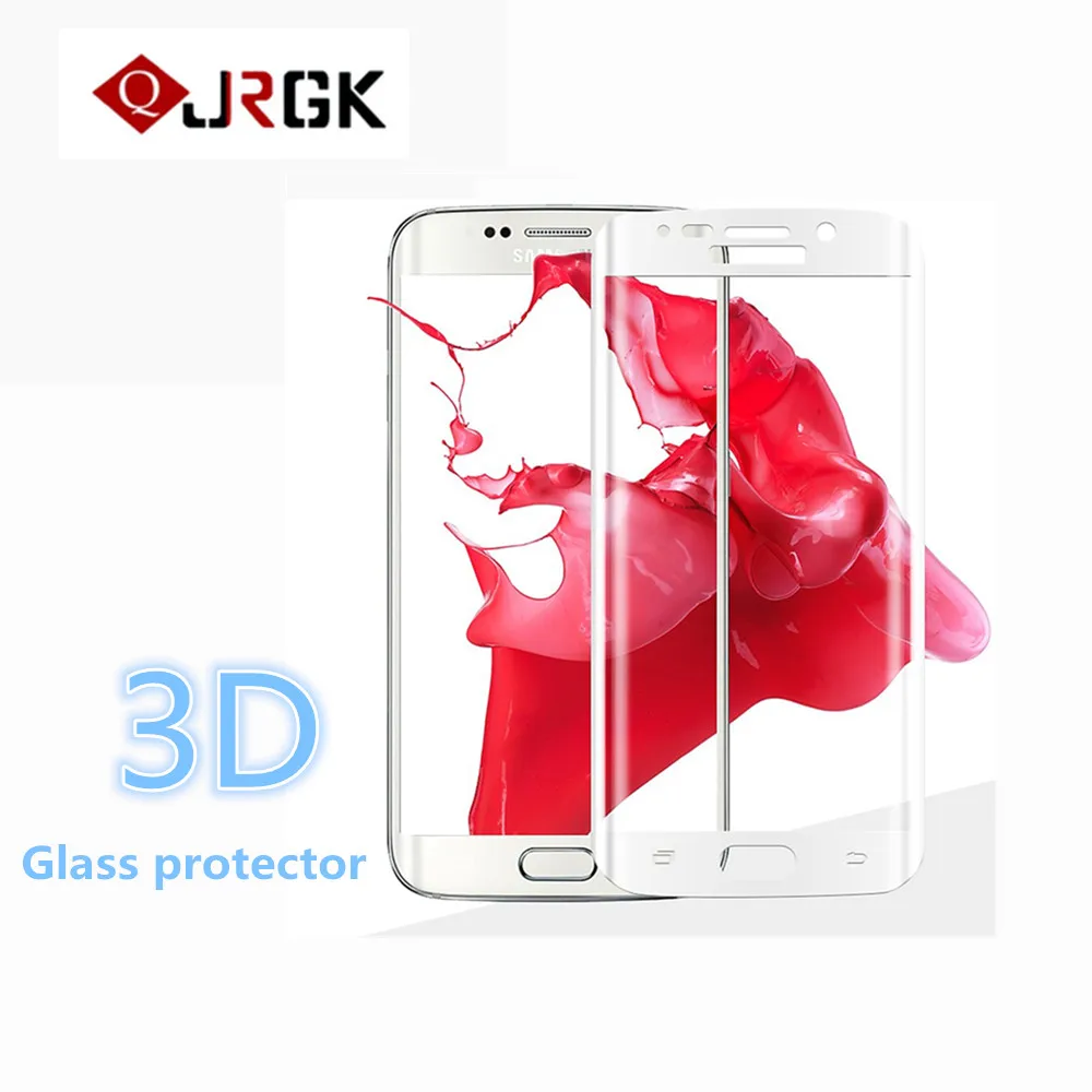 

10pcs JRGK Full screen 3D Curved Tempered Screen Protective glass Film for Samsung S8 S8 Plus S7 edge Note 8 no Retail Package