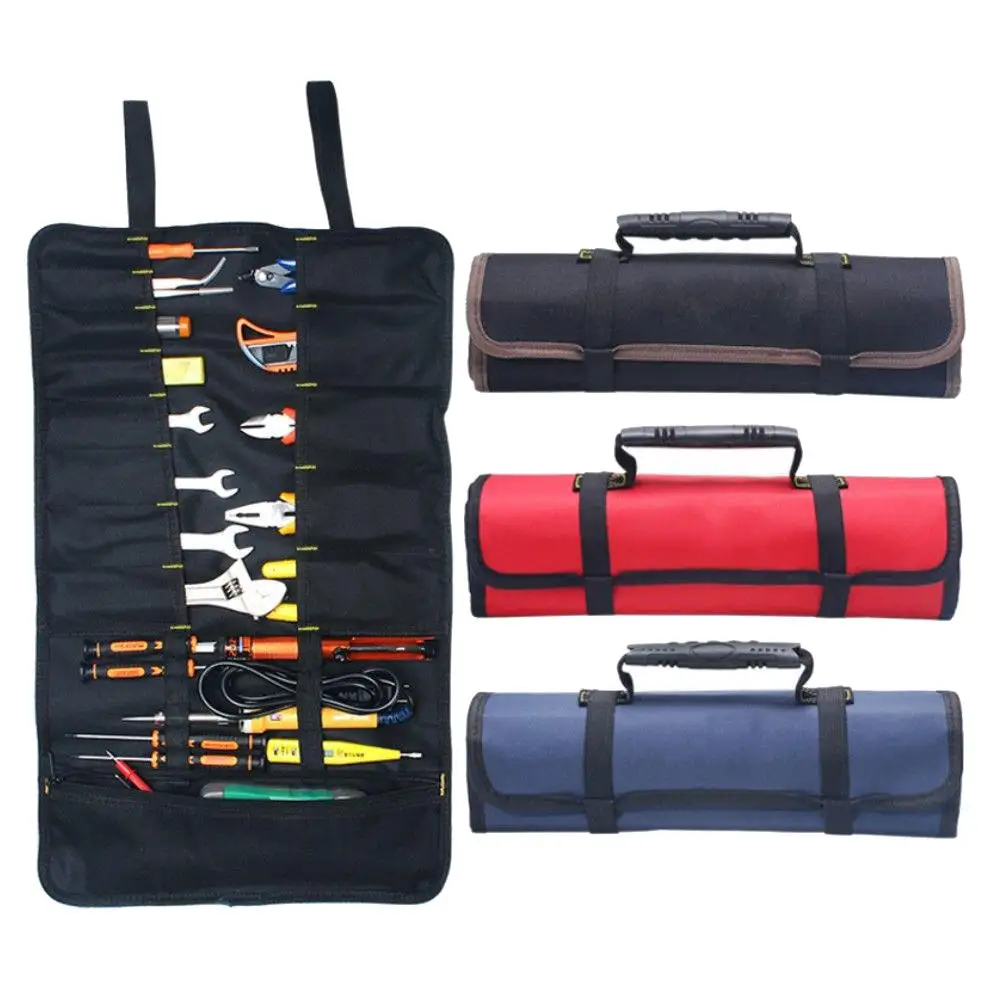 

3 Color Choice Chef Knife Hand Tool Storage Roll Bag Protable Multifunction High-End Fashion Practical Portable Tool Kit