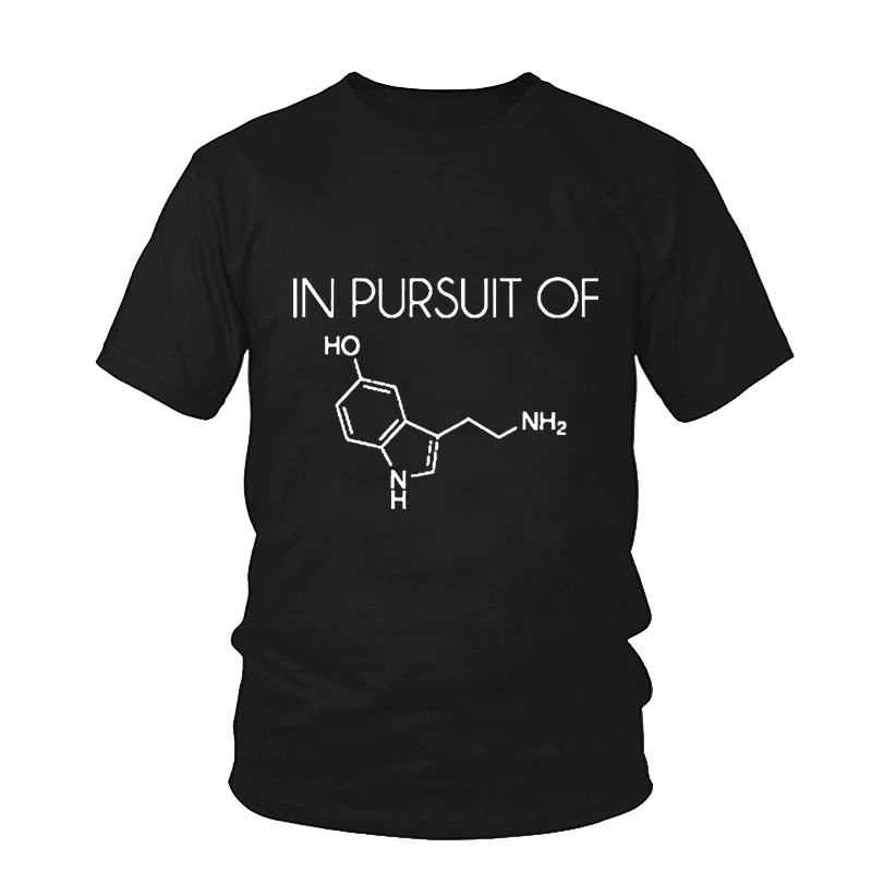 В погоне за женской футболкой Seratonin Chemistry Teacher Футболка женская одежда