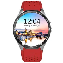 KW88 Hot Electronics Kingwear Smart Watch phone Android 5.1 GPS 2.0MP Camera Pedometer Heart Rate support 3G WIFI nano SIM card