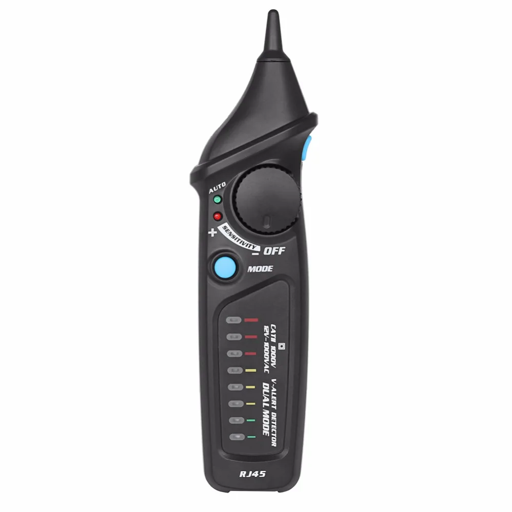 

Three Phase Intelligent Non-Contact Electroscope Test Induction Pen Dual Mode Voltage Detector Electrical Energy Meter Socket