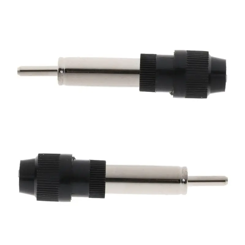 

New 2 Pcs Male Car Auto CD Radio Steoro Aerial ANTENNA PLUG Repair Adapter Connector Plastic Handle DIY Aerial Adapter Socket