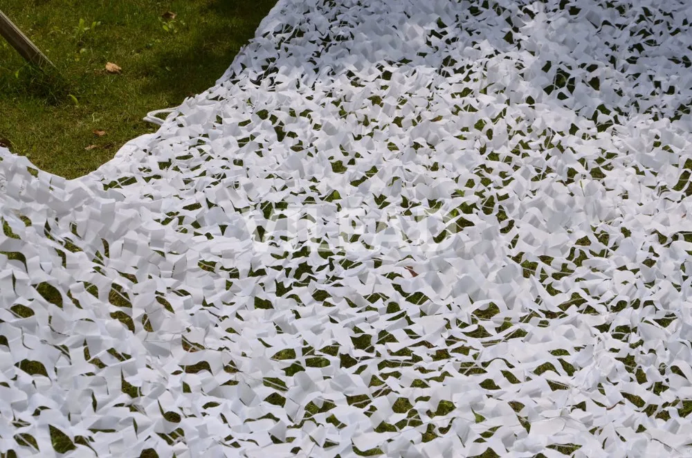 VILEAD 3 м(10 футов) Широкий белоснежный цифровой камуфляж сетка Военная армейская камуфляжная сетка солнечные укрытия для охоты кемпинга палатка