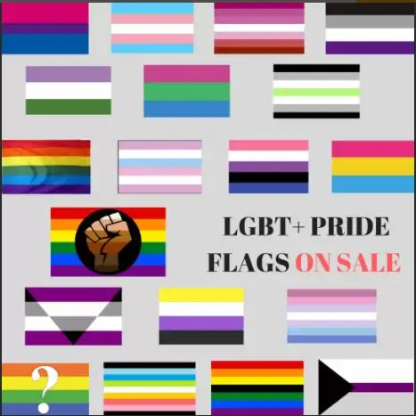 

150x90cm Omnisexual flag 100D polyester custom pride banner flag many different style for choose