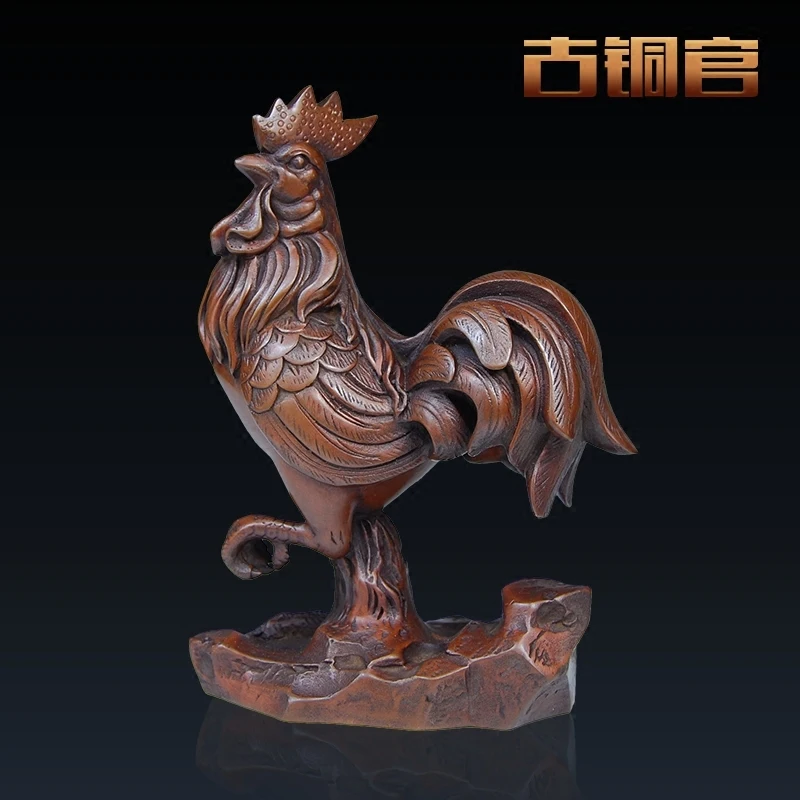 

Officer Feng Shui Pure Copper The Chinese Chinese Zodiac Chicken Goods Furniture Rather Than Recruit Wealth Copper A Decoration