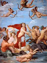Classic paintings The Triumph of Galatea Raphael sanzio Art reproduction High quality Hand painted