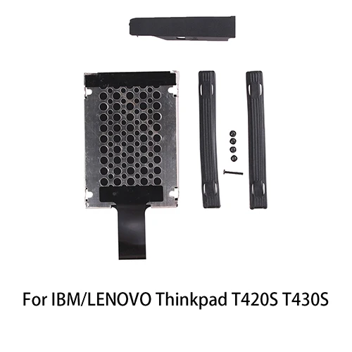 HDD жесткий диск крышка Caddy Рельсы+ винт для IBM/LENOVO Thinkpad T430 T430i T420 T420i X200 X200S X201 X201i X201S T61 R61 - Цвет: T420S T430S