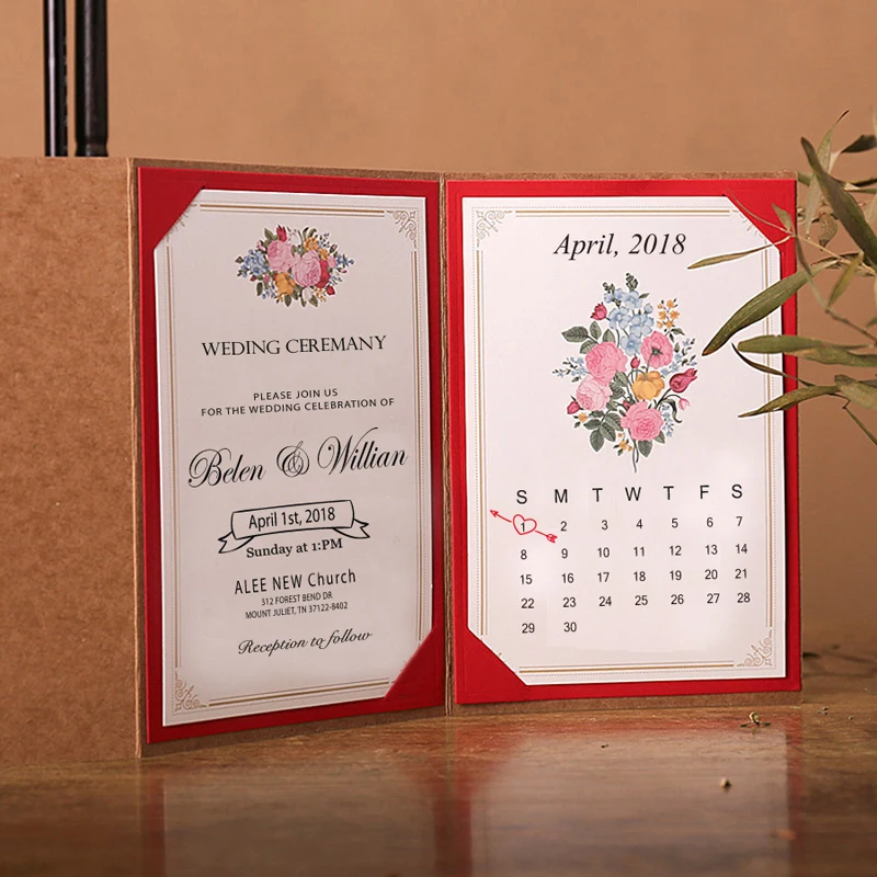  Vintage Wedding Invitations Kraft Paper Invitation for Wedding Letter Personalized Invitation Card  - 32854817593