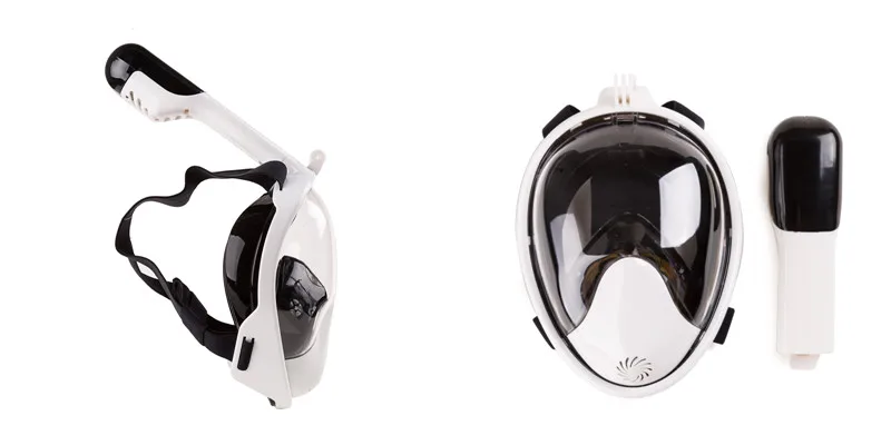 Новинка года, набор для подводного плавания, 180 градусов, широкие респираторные маски, безопасные и водонепроницаемые, для подводного плавания, анти-туман, маска для дайвинга на все лицо
