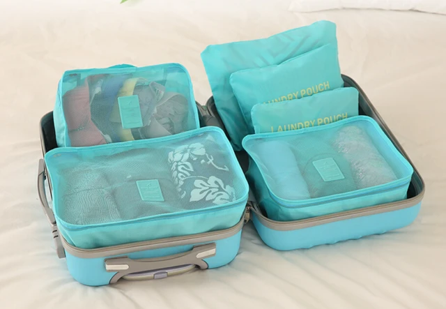 Travel Bag Suitcase Organizer Luggage Bags 6 Sets In Travel Bag Suitcase Organizer Luggage Bags 6 Sets