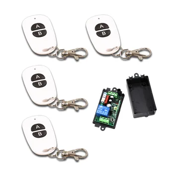 

2017 High Quality New 110V 220V 1 Channel Wireless Relay Remote Control Switch 315/433MHz Waterproof Remote Control Wholesale