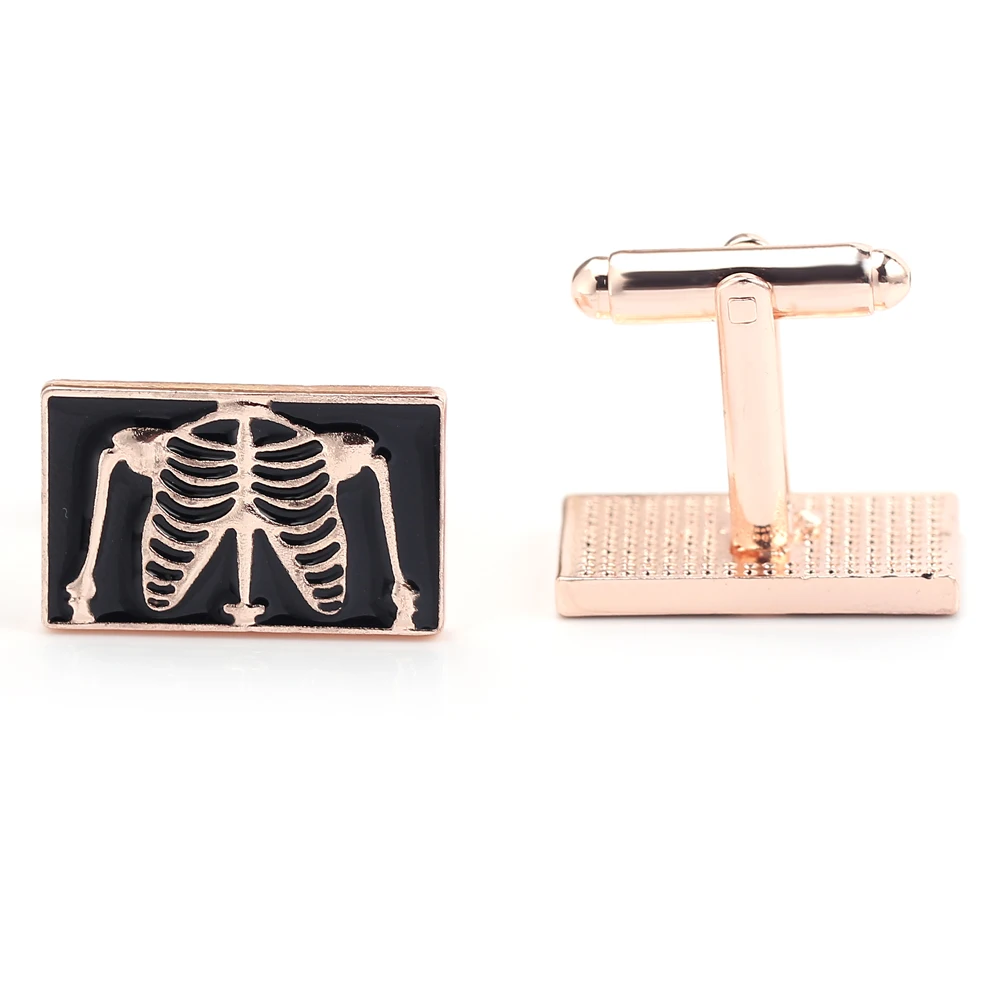 

Gold Silver Rose Gold Shirt Enamel Cufflinks Medical Doctor Nurse Cufflinks For Men Women Gifts Cuff Button Charms Accessories