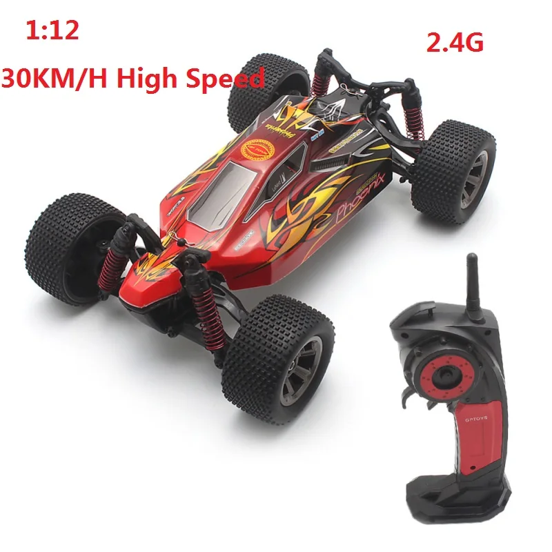cheap News 112 2.4G 30KM H High Speed Off Road Vehicle Remote Control Car boy toys
