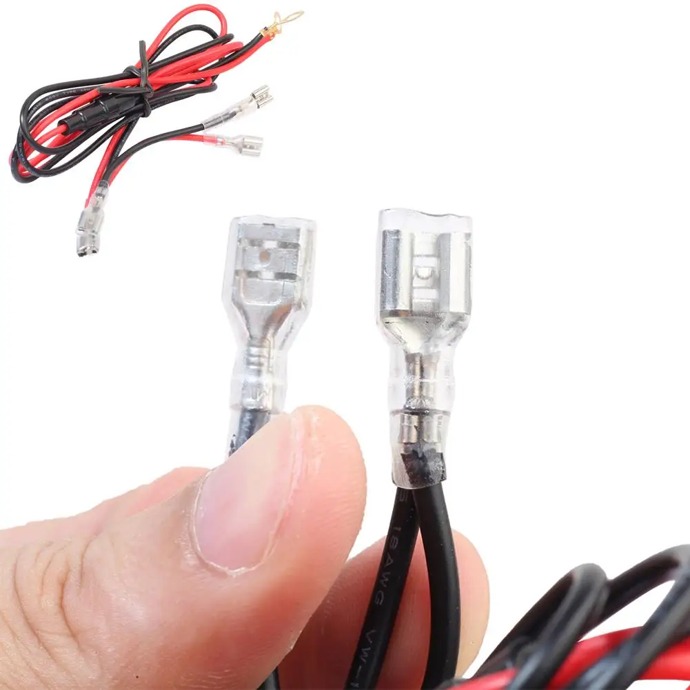 

Cigarette Lighter Power Motorcycle Car Socket Plug Charger Connect Wire Cable
