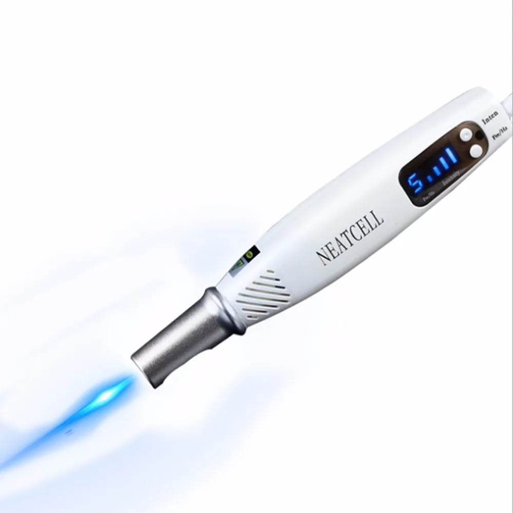 Cuidados com a Pele Profissional Portátil Casa Picosegundo Laser Caneta Tatuagem Digital Mole Mancha Escura Acne Cicatriz Remoção Beleza Rosto Ferramenta 8 High Quality Beleza e saúde
