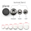 30sets Metal brass Press Studs Sewing Button Snap Fasteners Sewing Leather Craft Clothes Bags handmade DIY 831/633/655/201/203 ► Photo 3/6