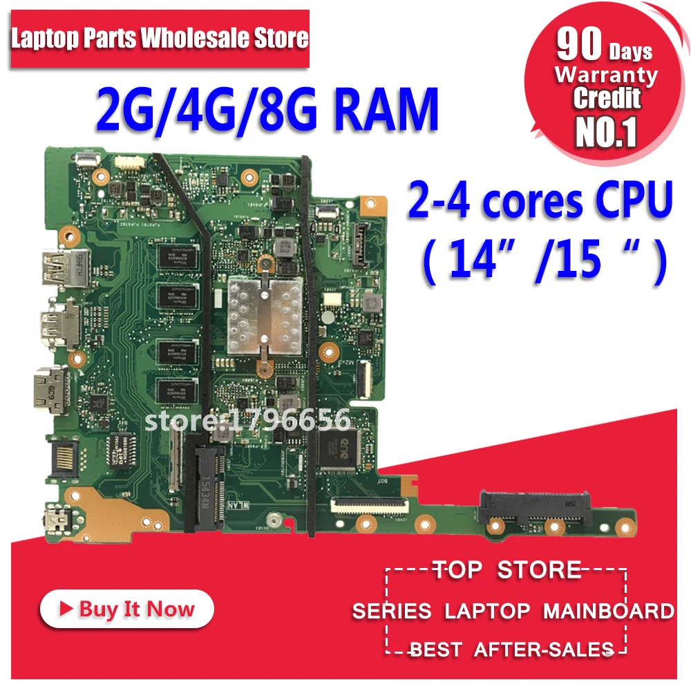 SAMXINNO E402SA E502SA материнская плата для ноутбука For Asus E402S E502S E402 E502 тестовая