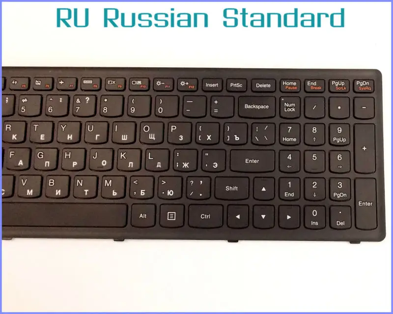 Русский RU Версия Клавиатура для Lenovo v-136520ps1-us 25211050 25211020 25211080 25211028 t6e1-us ноутбук с Рамки
