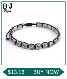 BOJIU многоцветные Кристальные браслеты для женщин золотые акриловые медные бусины розовый белый черный серый женский браслет с кристаллами BC226