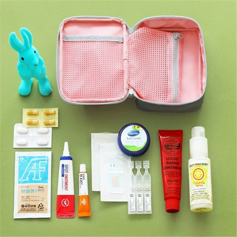 Kit de supervivencia bolsa de primeros auxilios de viaje bolsa de almacenamiento de píldoras de caza de campamento al aire libre medicina Kits de emergencia