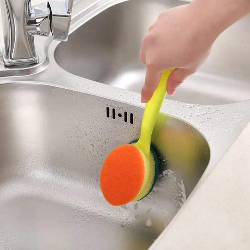 Multifunction Kitchen Cleaning Brush Long Handle Dish Washing Brush