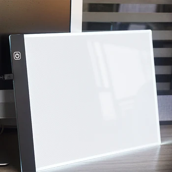 

Newest LED Graphic Tablet Writing Painting Light Box Tracing Board Copy Pads Digital Drawing Tablet A4 Copy Table LED Board