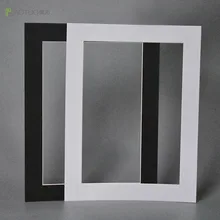 

Free shipping Acid free black photo mounts to fit A4 print