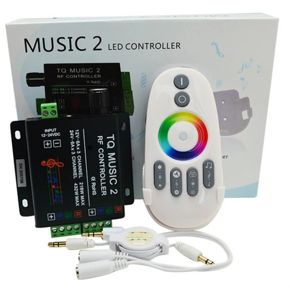 LED-Controler-24-Keys-12-24V-Wireless-IR-Remote-Control-LED-Music-Sound-Control-RGB-led