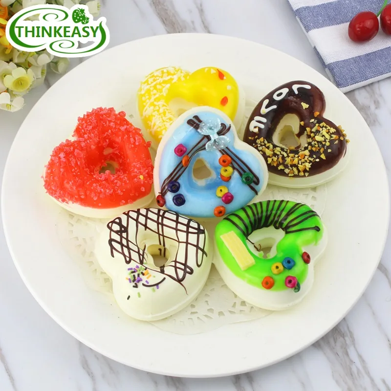 

Jumbo 7.5CM cake Squishy Slow Rising Kawaii Juicy Cute Phone Straps Pendant Sweet Cream Scented Bread Cake Kids Toy Xmas Gift