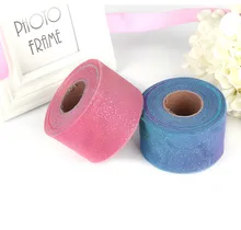 5 metros 6 cm Rainbow Color Tulle Malha Ribbo DIY Headband Enfeites de Cabelo Arco de Material Pom Tutu Saia Personalizado Artesanato suprimentos