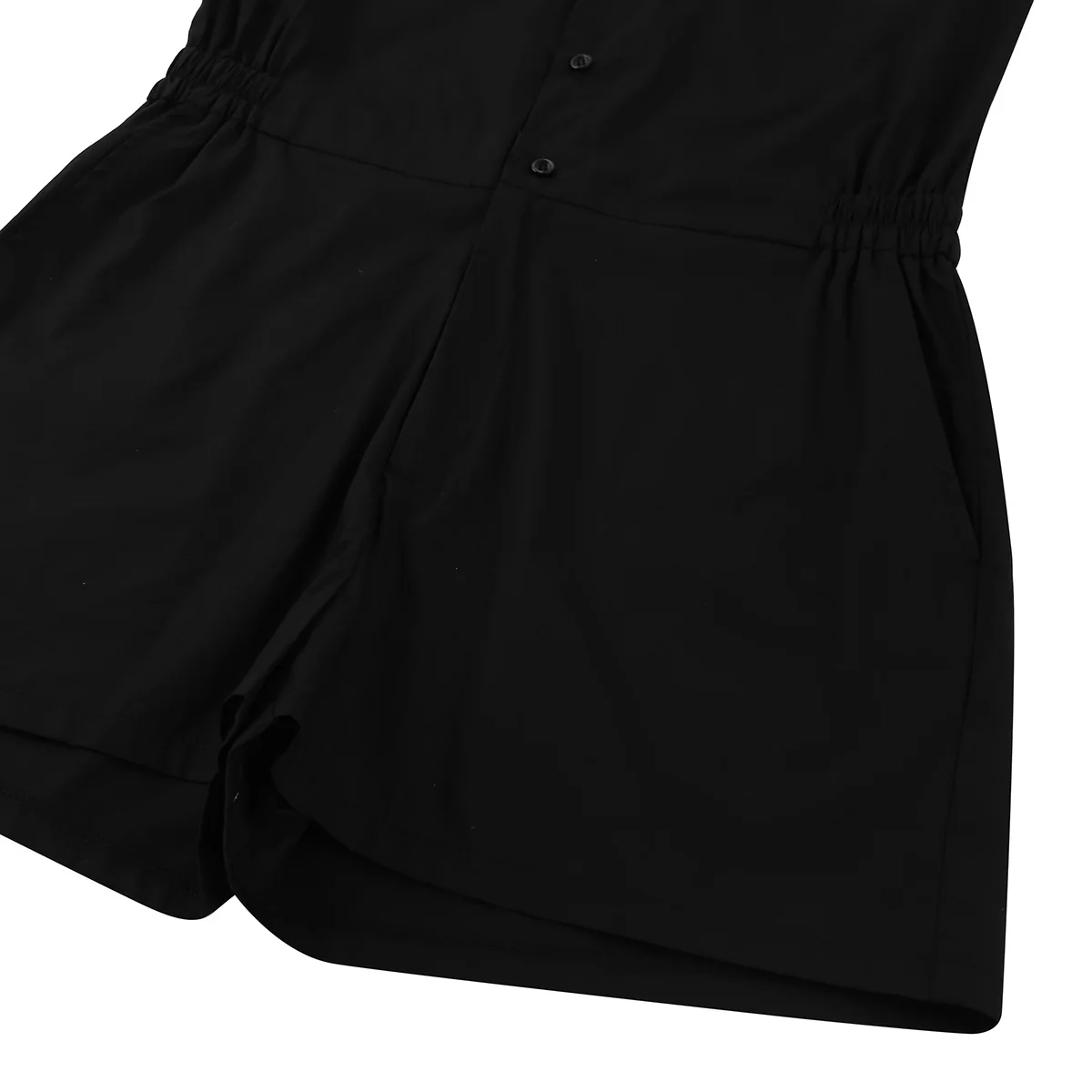 NEW Mens Turn Down Collar Bodysuit Casual Party Gentleman Male Slim Fit Original Jumpsuit Short with Pockets Men's Romper Sets NEW Mens Turn Down Collar Bodysuit Casual Party Gentleman Male Slim Fit Original Jumpsuit Short with Pockets Men's Romper Sets