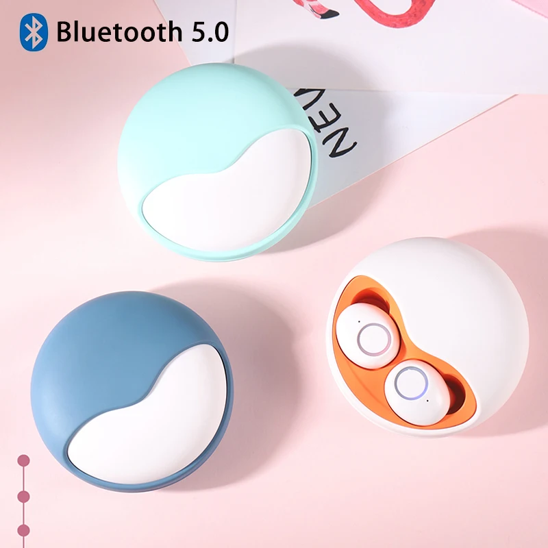 Cena Bezprzewodowe słuchawki Bluetooth 5.0 TWS dźwięk radia 3D słuchawki douszne Auto Connect bezprzewodowy telefon Mini słuchawki basowe