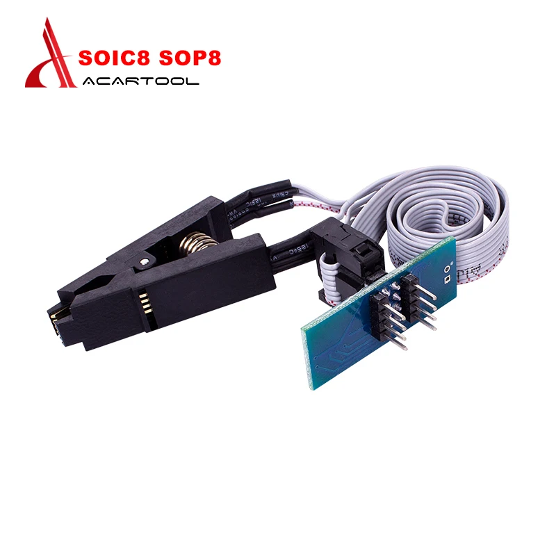 

Best Quality 8 pin SOIC8 SOP8 DIP8 Flash Chip IC Test Clips Socket Adpter BIOS/24/25/93 Programmer