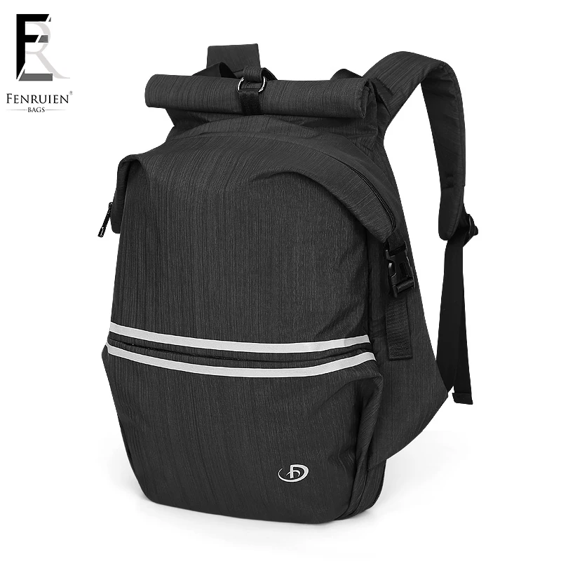 

FRN Men Backpack Large Capacity Travel Bag Laptop Backpack for 15.6 inch USB Charging Design Waterproof Casual Backpack Women