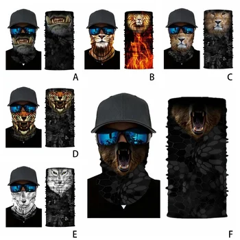

Maske quick-dry Animal Mask Hood Mask anti-Wind Sand Breathable Men And Women Outdoor Riding Collar Sleeve Towel Car Styling