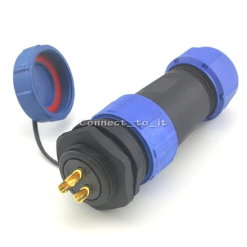 

(5 pieces/lot) 3pin 21mm XLR plug waterproof Aviation Connector
