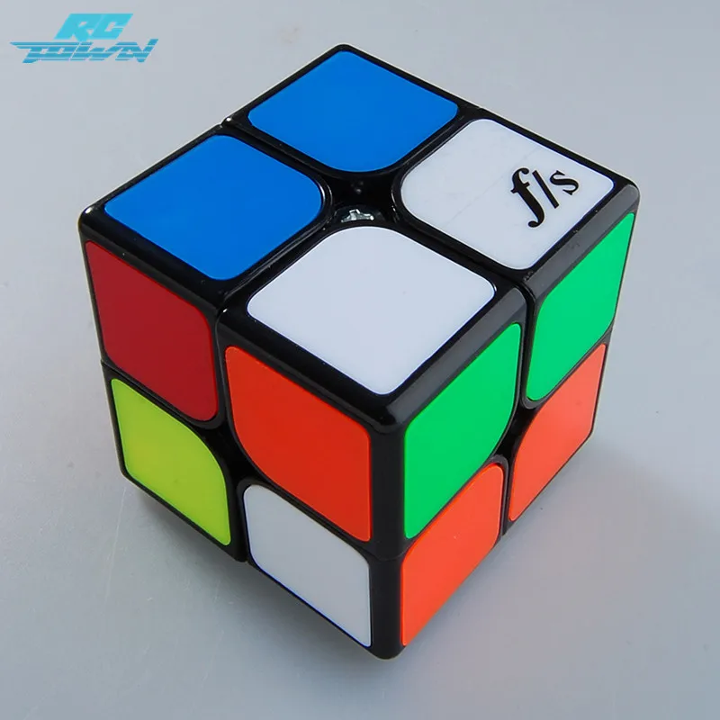 

RCtown New!! Fangshi (Funs) ShiShuang 2nd order 50mm Tiled Speed Cube Puzzle Black zk25